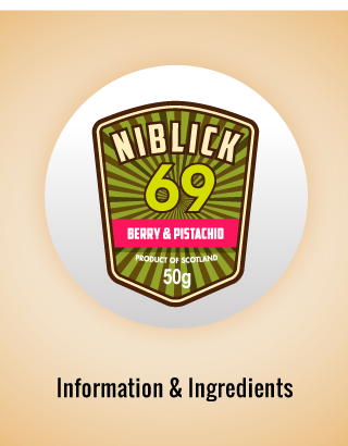 Berry & Pistachio Niblick 69 energy snack