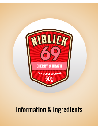Cherry  & Brazil Niblick 69 energy snack