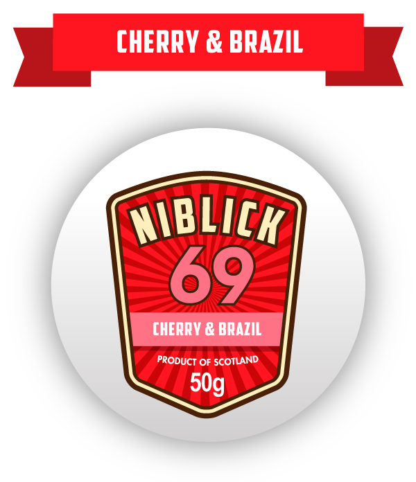 Niblick69 Cherry & Brazil Flavour