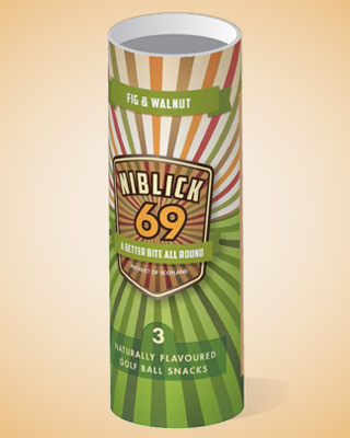 Niblick 69 3 ball tube Fig & Walnut